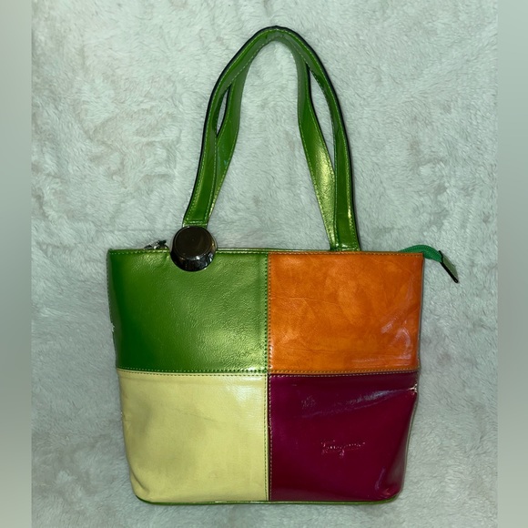 Salvatore Ferragamo Handbags - Vintage Ferragamo Colour Block purse